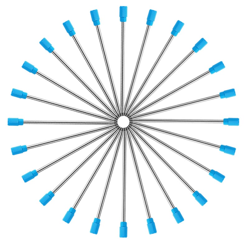 DUNBONG Ballpoint Metal D1 Refill for Multifunction Pen, Blue pack of 5 pieces (Blue) - Image 4
